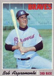 1970 Topps Baseball Cards      529     Bob Aspromonte